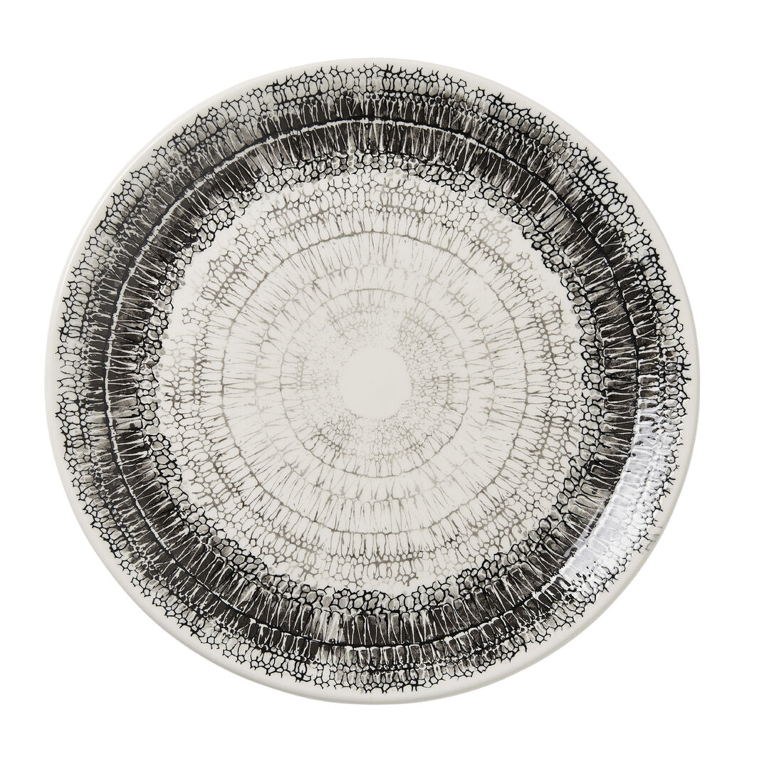 Petra Graphite Coupe Plate 28cm (11")