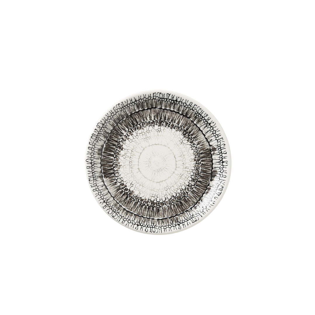 Petra Graphite Coupe Plate 15.25cm (6")
