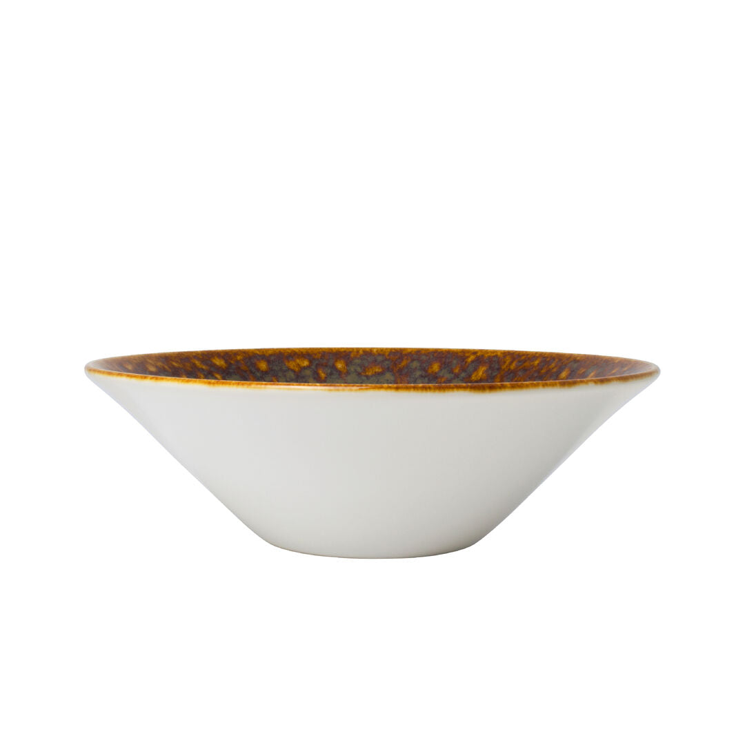 Vesuvius Amber Essence Bowl 20.25cm 99.75cl (8" 35 1/9oz)