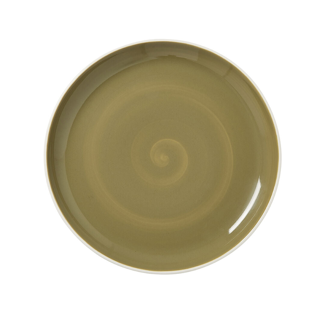 Nyx Olive Nordic Coupe Plate 25.25cm (10")
