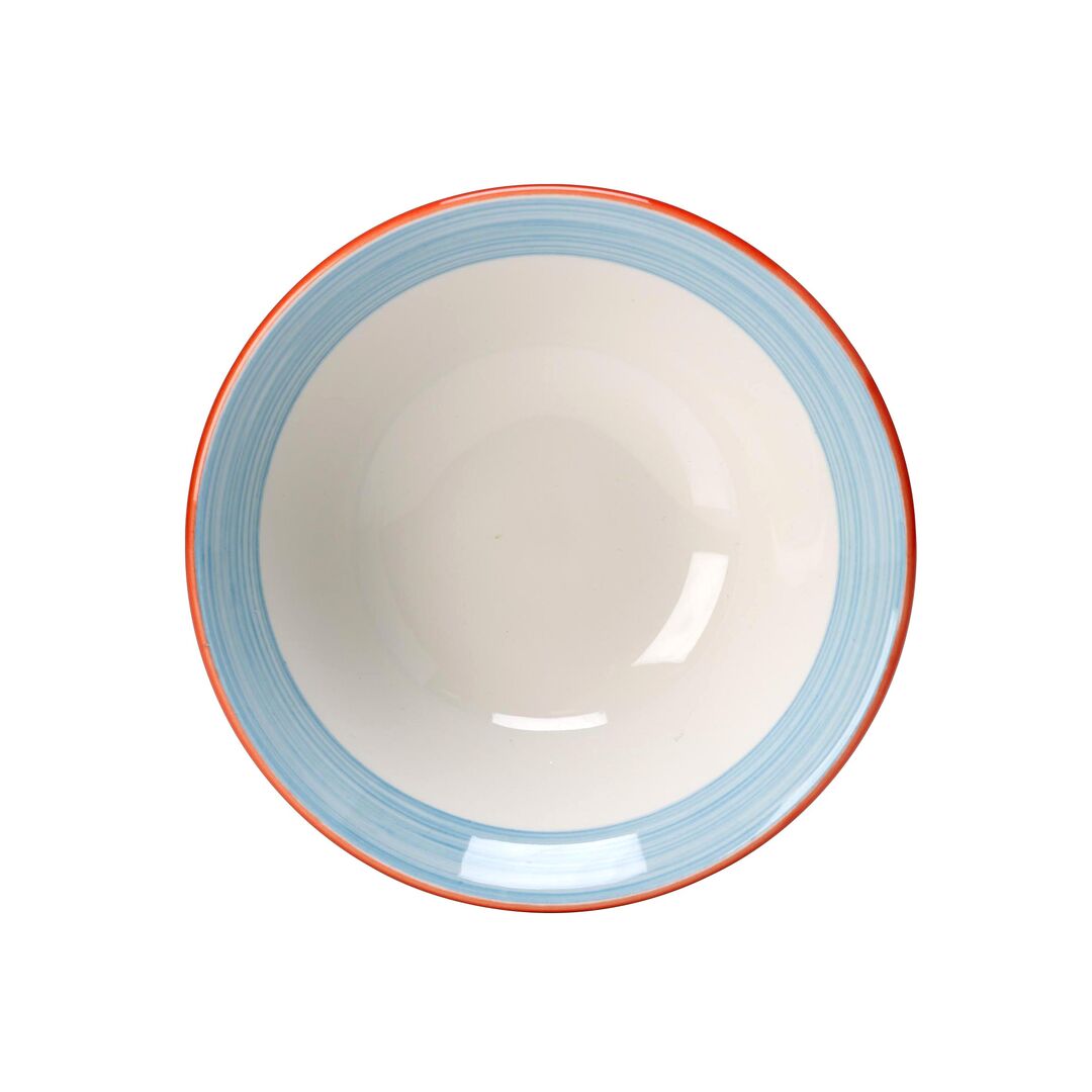 Rio Blue Oatmeal Bowl 14cm 31.25cl (5 1/2" 11oz)