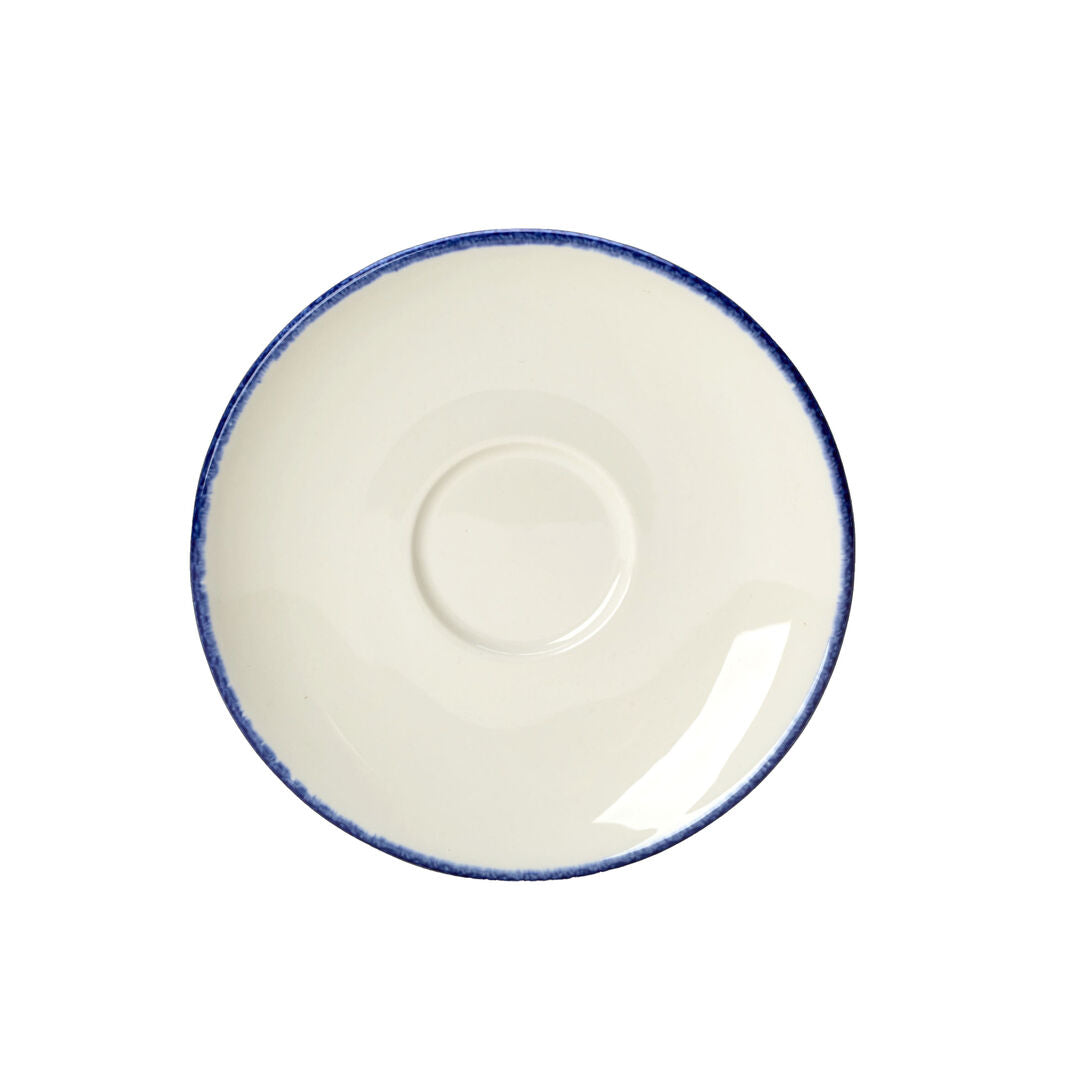 Blue Dapple Liv Saucer 15.25cm (6")