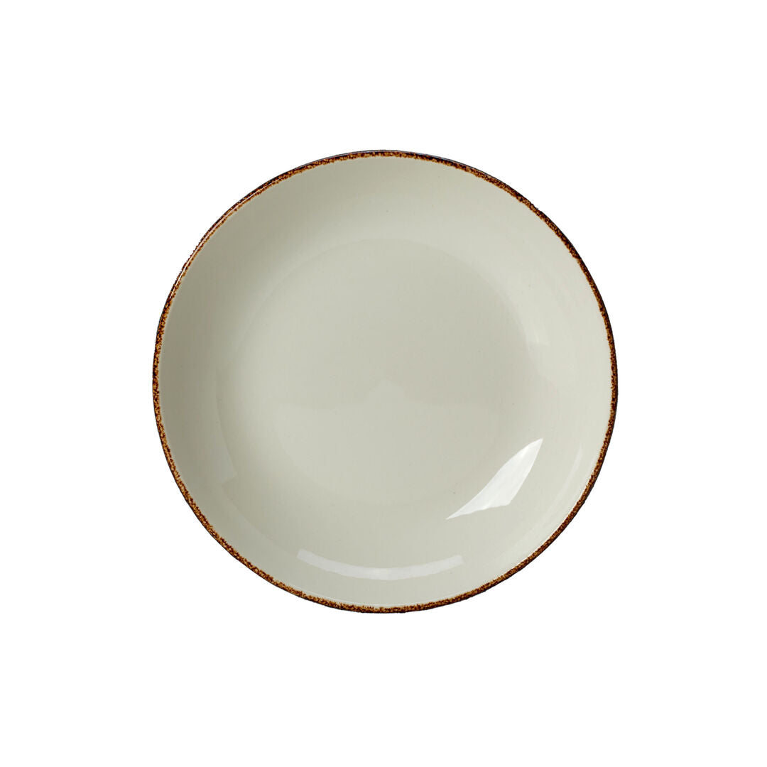 Brown Dapple Coupe Bowl 21.6cm 83.5cl (8 1/2" 29 2/5oz)