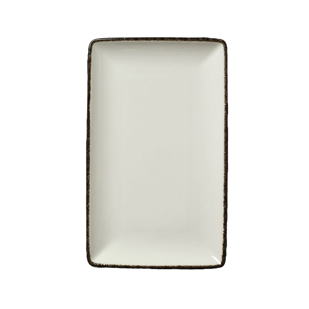 Charcoal Dapple Rectangle One 27 x 16.75cm (10 5/8 x 6 5/8")