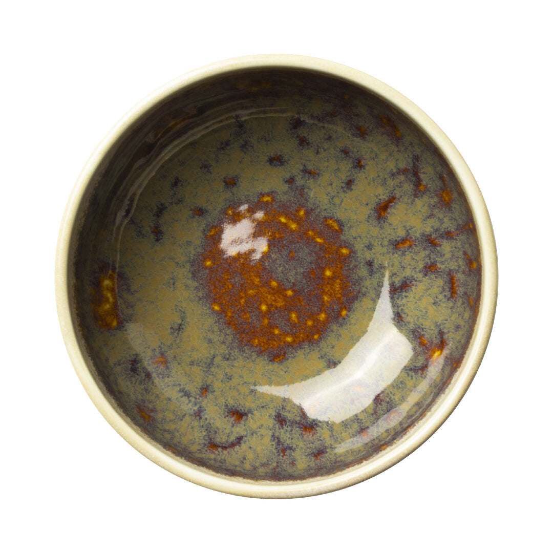 Aurora Vesuvius Amber Bowl 15.5 x 6.75cm 65.5cl (6 1/8 x 2 5/8" 23oz)