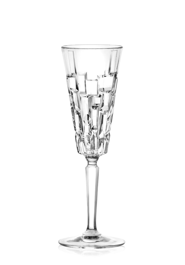 Etna Champagne Flute 22.54cm H 19cl (3 x 8 7/8" 6 3/7oz)