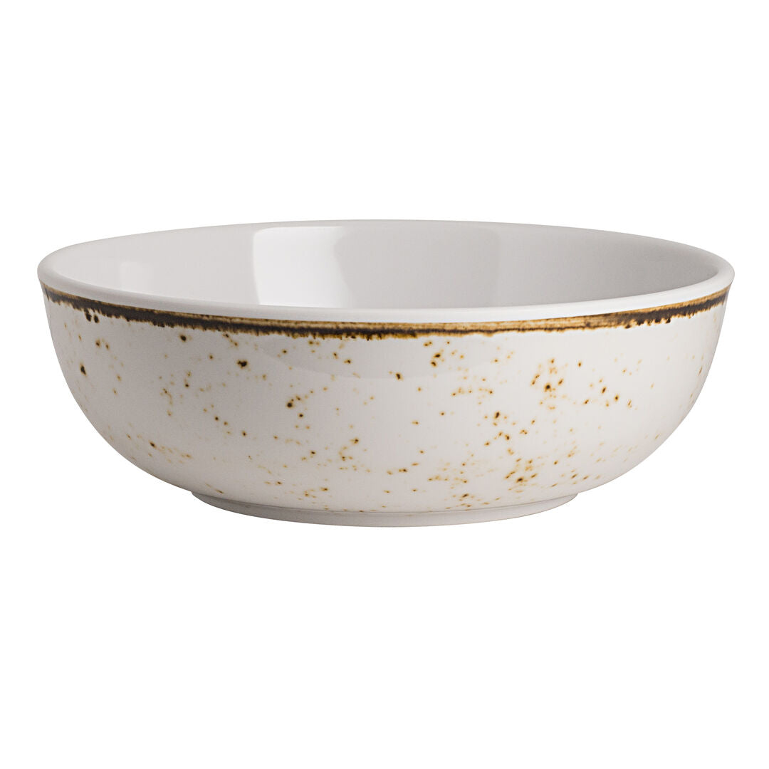 Craft White Small Round Bowl 22.9 x 7.6cm 2.1ltr (9 x 3" 2 1/4qts)