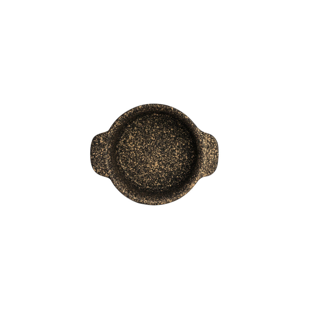 Bronze Round Mini Crock 14.6 x 11.4 x 4.5cm 32.5cl (5 3/4 x 4 1/2 x 1 3/4" 11oz)