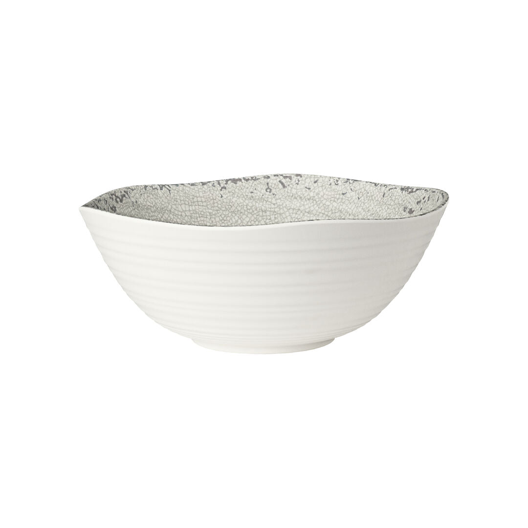 Pompeii Stone Small Round Bowl 24.4 x 9.5cm 2.25ltr (9 3/5 x 3 3/4" 2 3/8qrt)