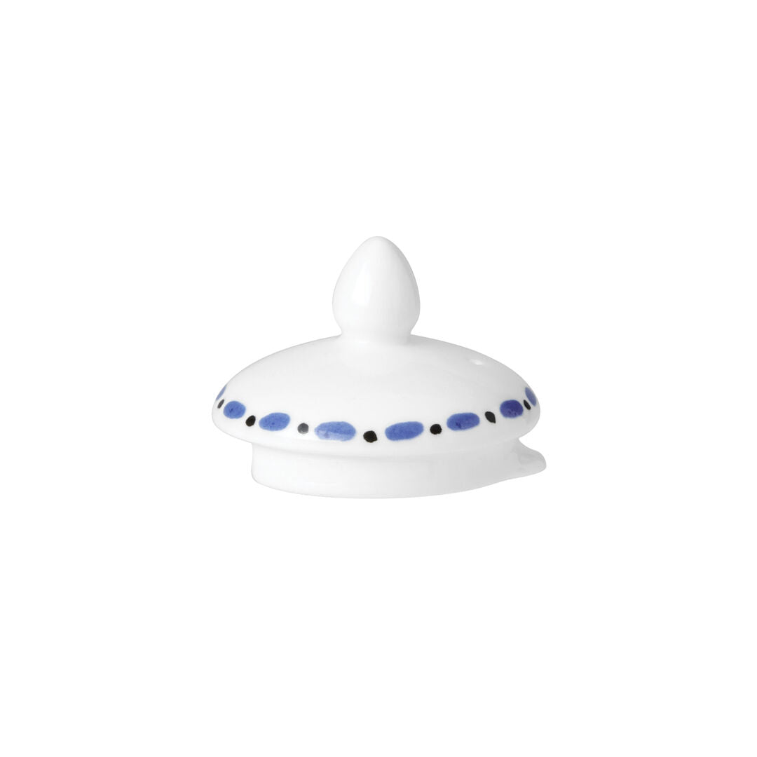 Sultan's Garden Blue Coupe Tea For One Teapot Lid Fits AND0411B