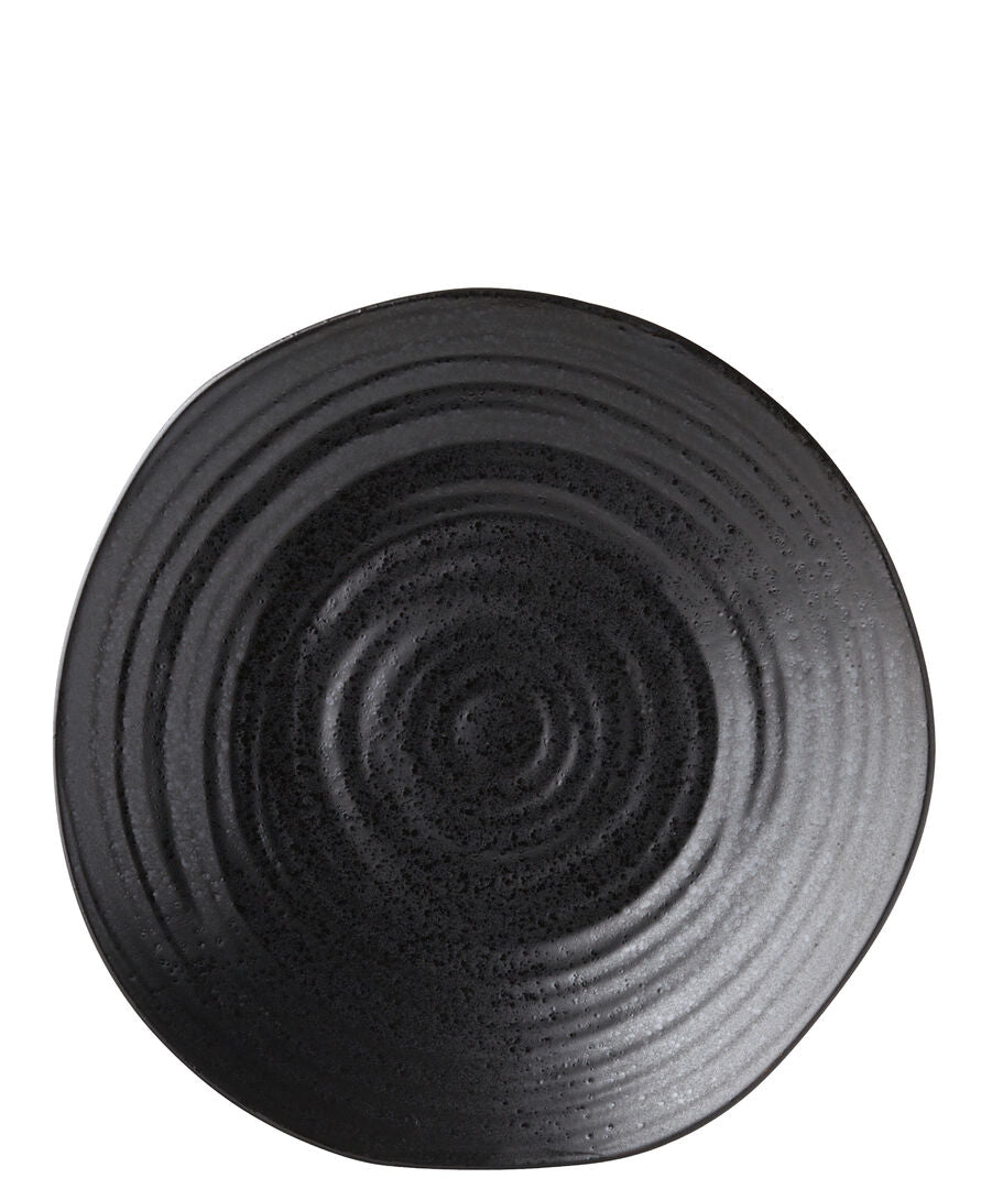 Tribeca Ebony Plate  8.25" (21cm)