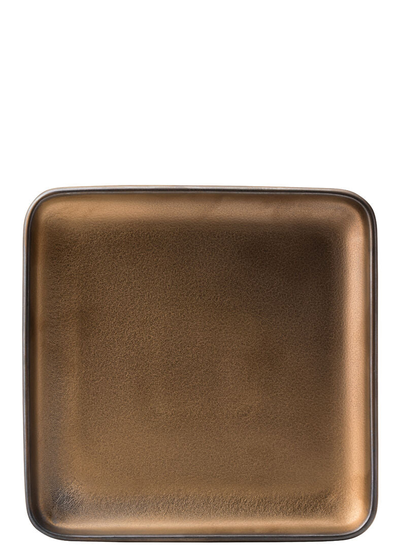 Fondant Plate Gold 8" (20cm)
