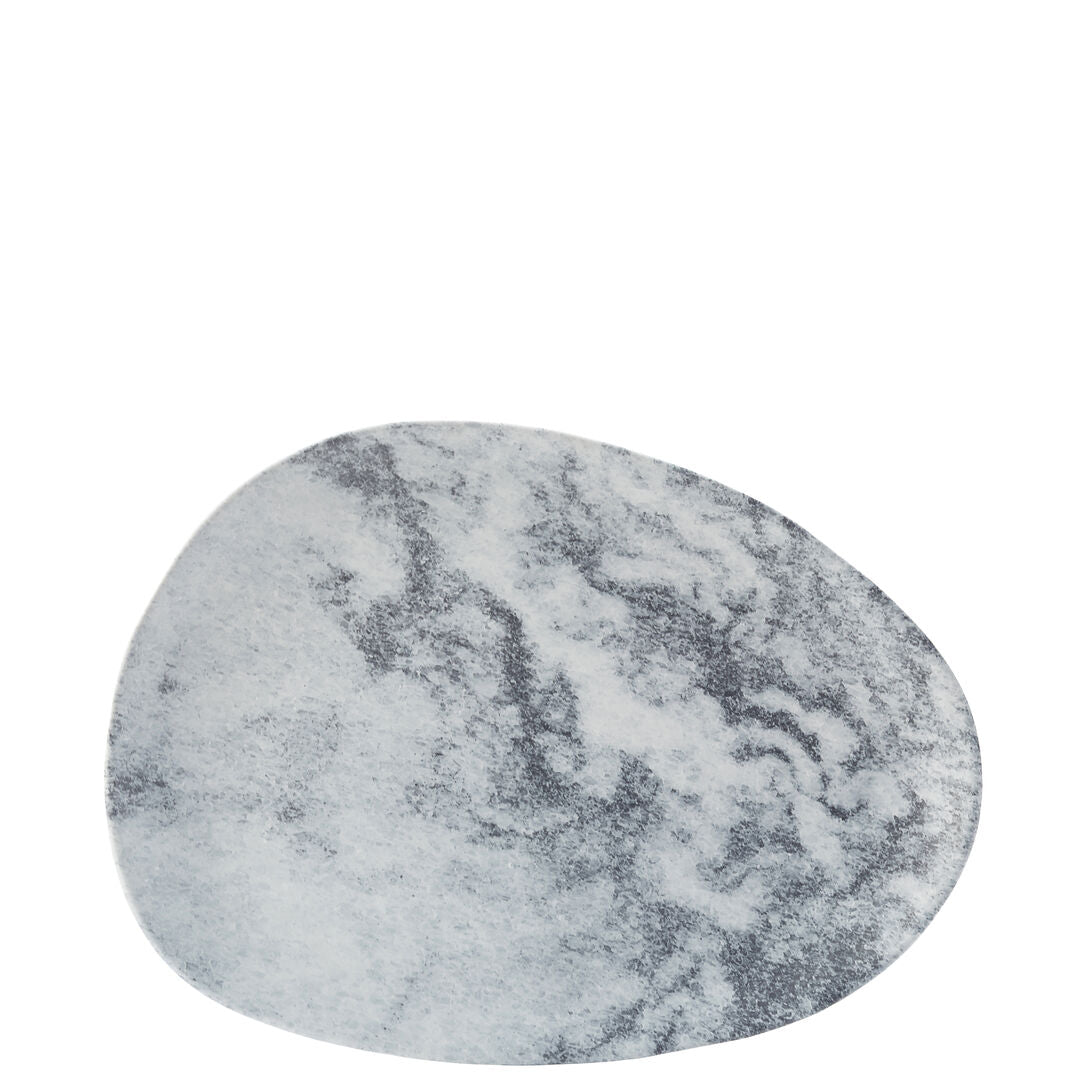 Pebble Platter 16 x 11.75" (41 x 30cm) - Grey