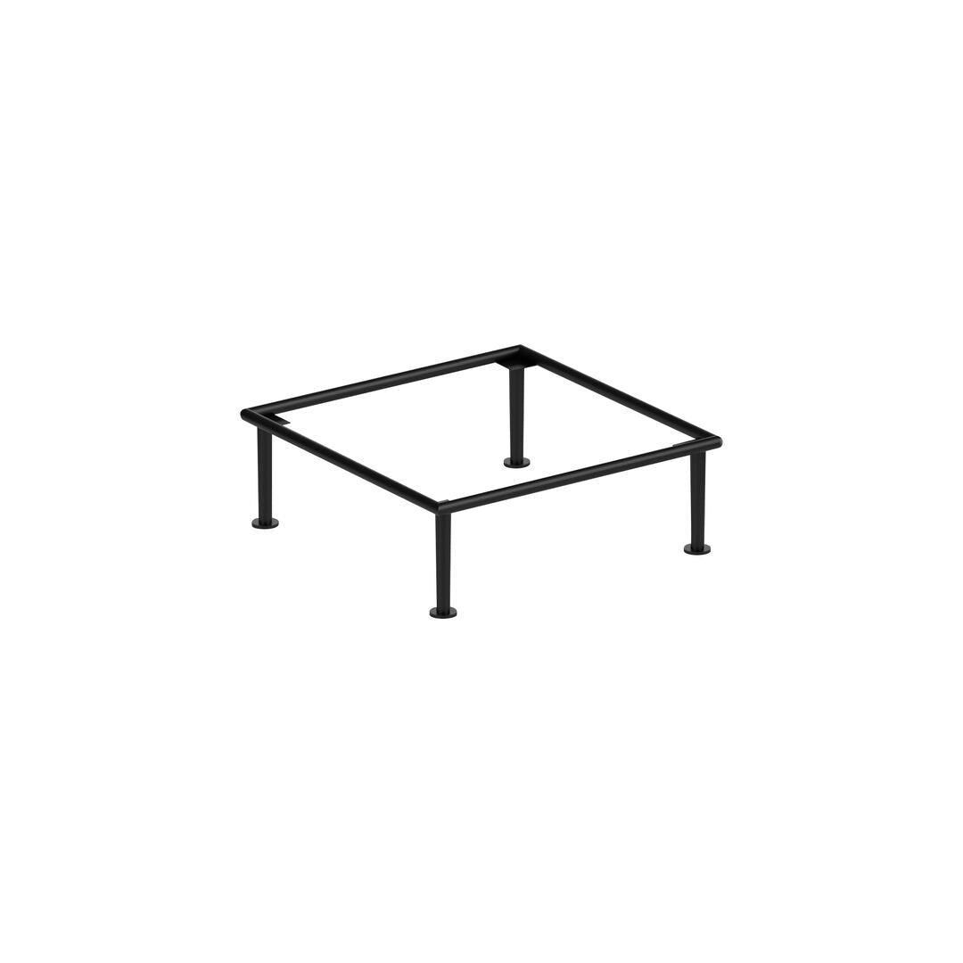 Square Rock Riser Fusion Black Square Riser 30.5 x 10.2cm (12 x 4
