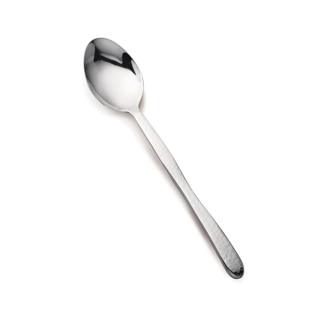 Hammered Serving Utensils Large Solid Spoon 33.02cm (13")