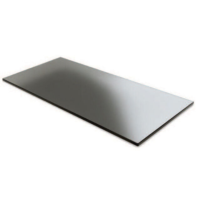 Fusion Black Glass Rectangle Tile 60.9 x 27.9cm (24 x 11")