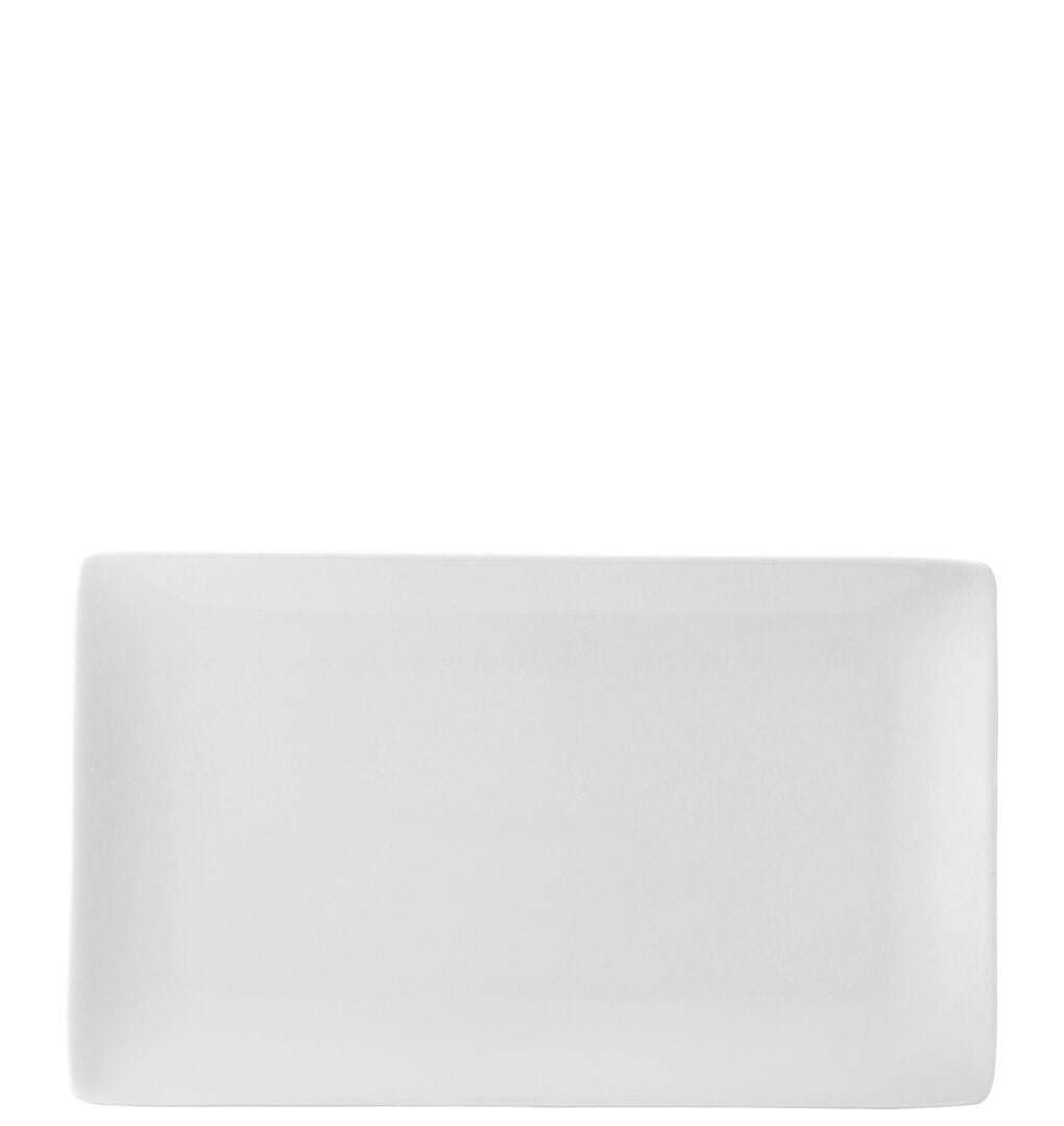 Pure White Rectangular Plate 11x 6.25" (28 x 16cm)