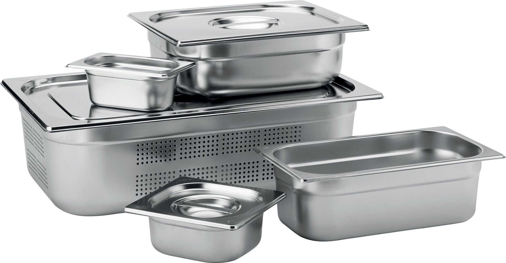 Stainless Steel GN 1/9 Pan 10cm Deep