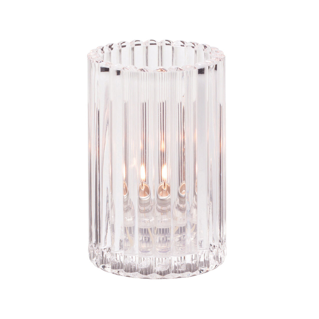 Vertical Rod Clear Cylinder 7.3 x 11.8cm (2 4/5 x 4 5/8")