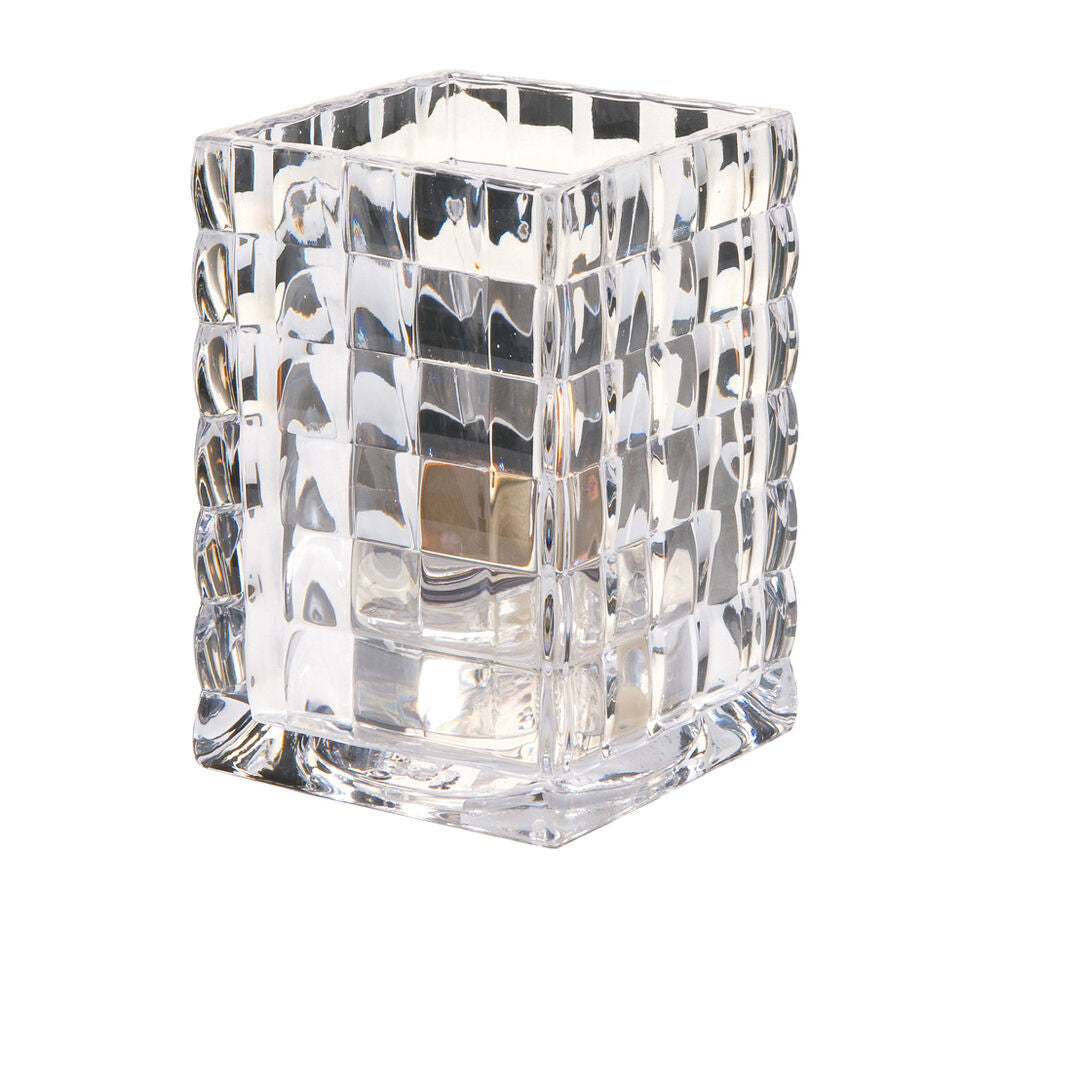 Optic Block Clear Glass Lamp 6.7 x 9.5cm (2 3/5 x 3 3/4")