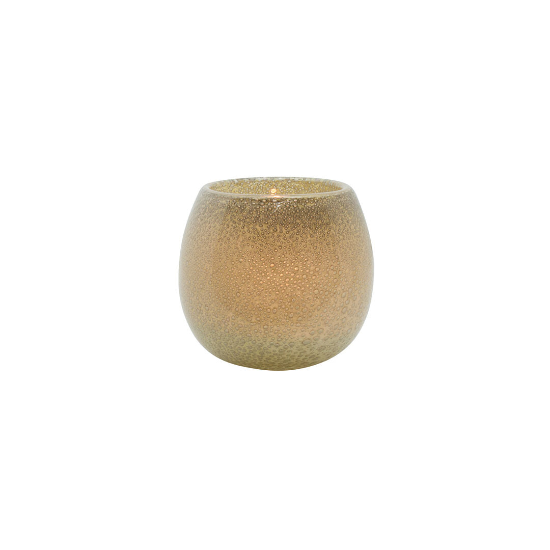 Art Sepia Glass Votive 10.2 x 8.9cm (4 x 3 1/2")