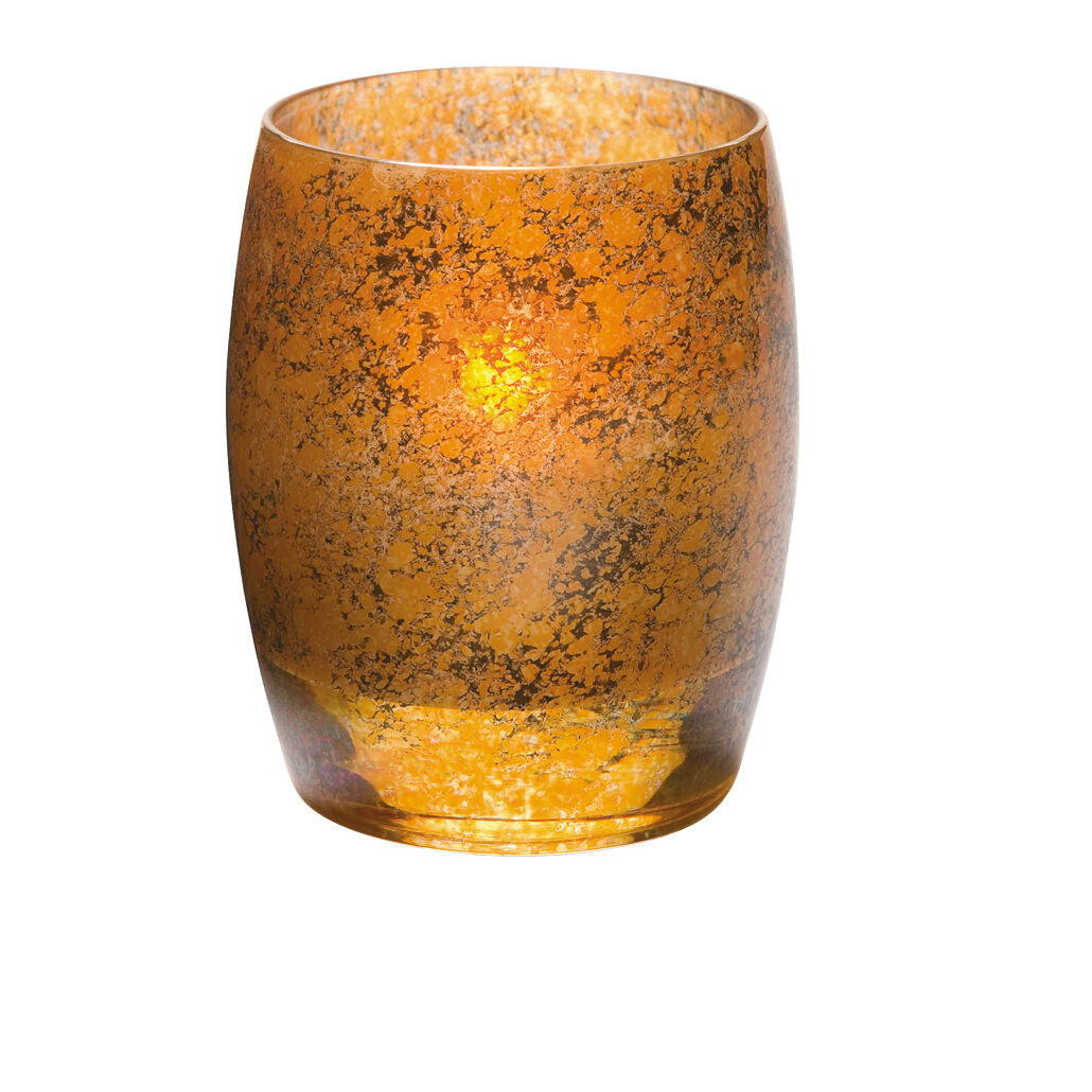 Contour Antique Gold Glass Votive 7.6 x 9.5cm (3 x 3 3/4")