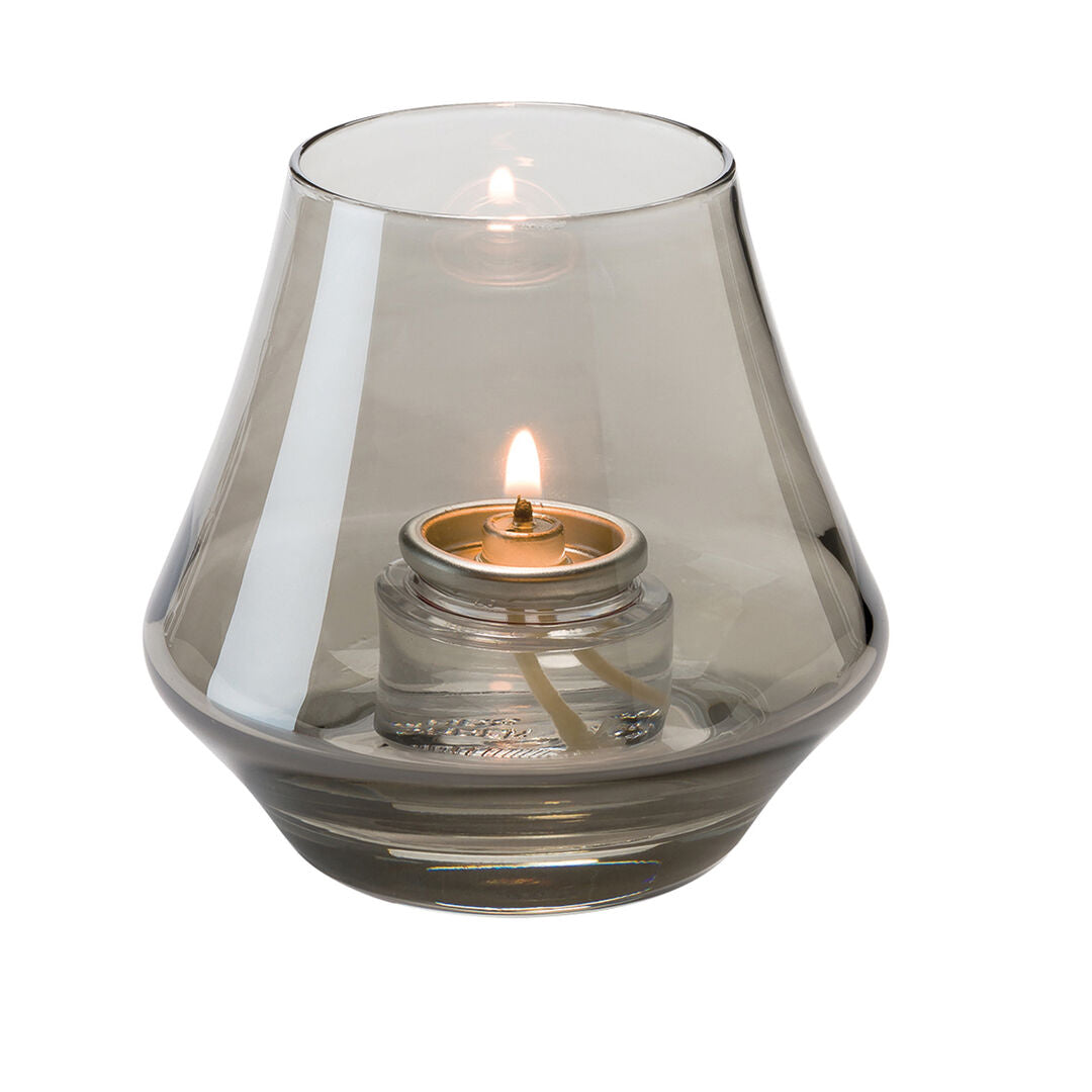 Chime Smoke Lustre Glass Votive 7 x 8.9cm (2 3/4 x 3 1/2")