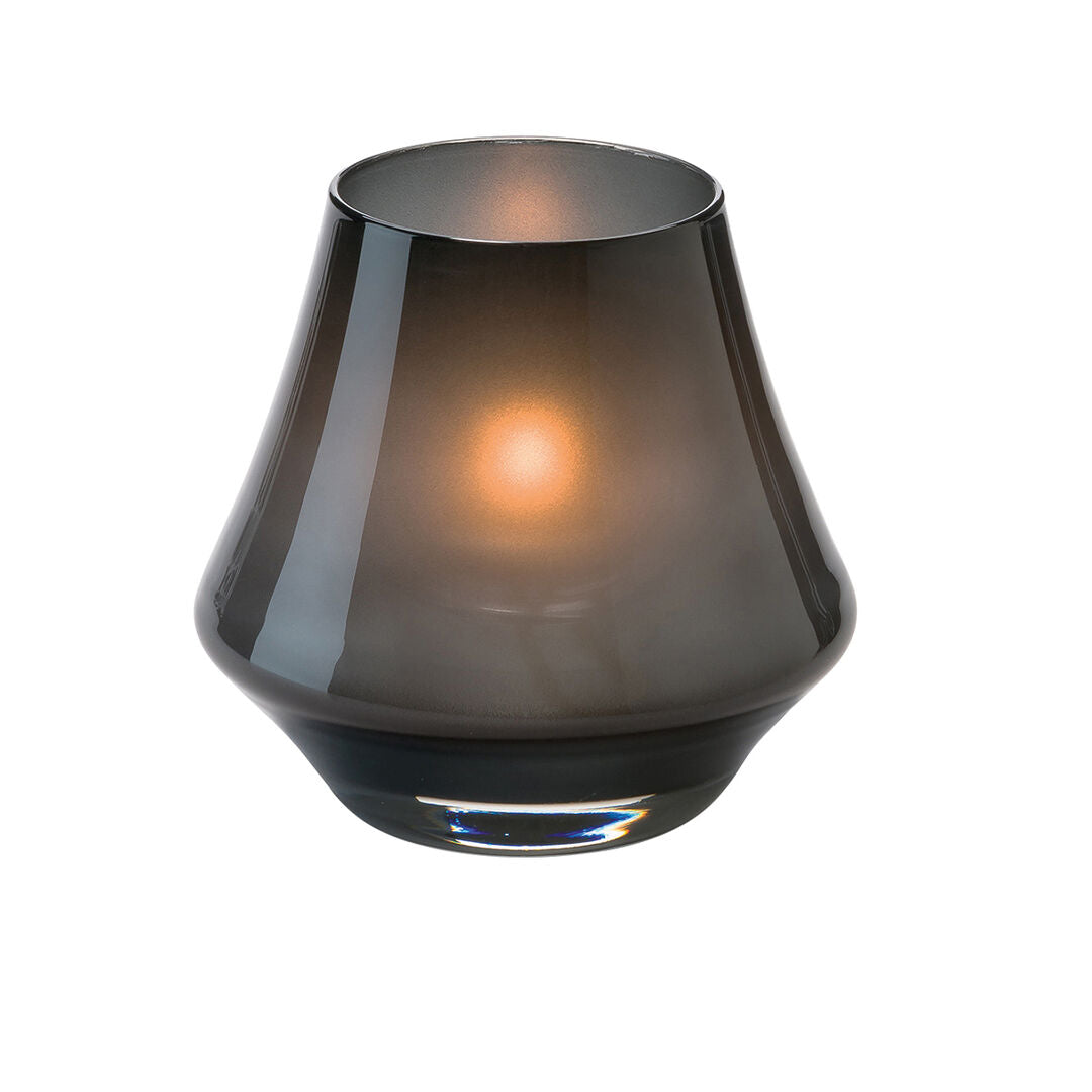 Chime Satin Midnight Glass Votive 7 x 8.9cm (2 3/4 x 3 1/2")