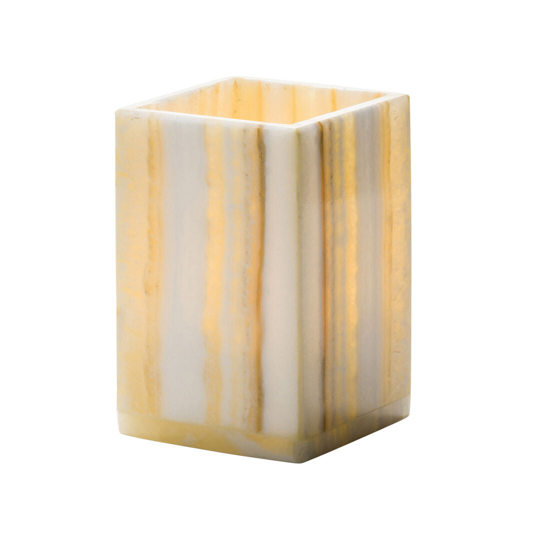 Luxor Small Solid Alabaster Lamp 5.7 x 8.6cm (2 1/4 x 3 3/8")