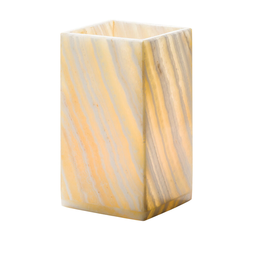 Luxor Medium Solid Alabaster Lamp 7 x 12.7cm (2 3/4 x 5")