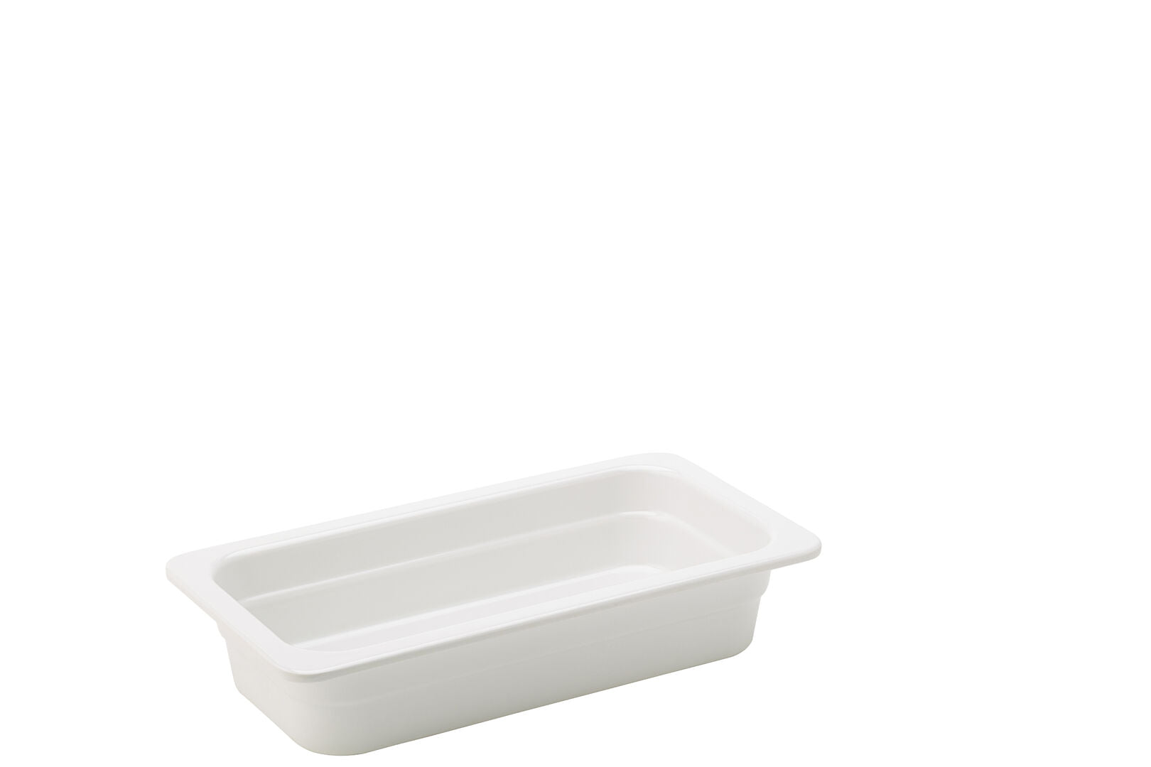 Melamine White GN 1/3 - 2.5" (6.5cm)  Deep