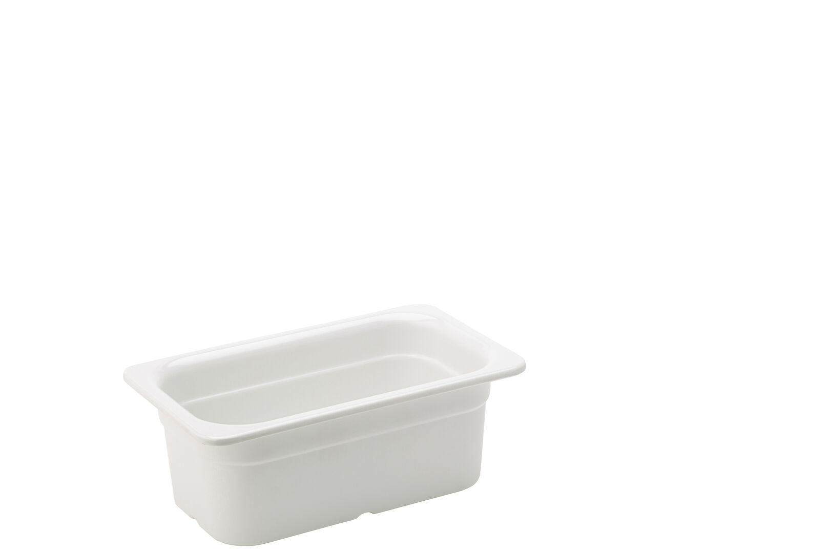 Melamine White GN 1/4 - 4" (10cm) Deep