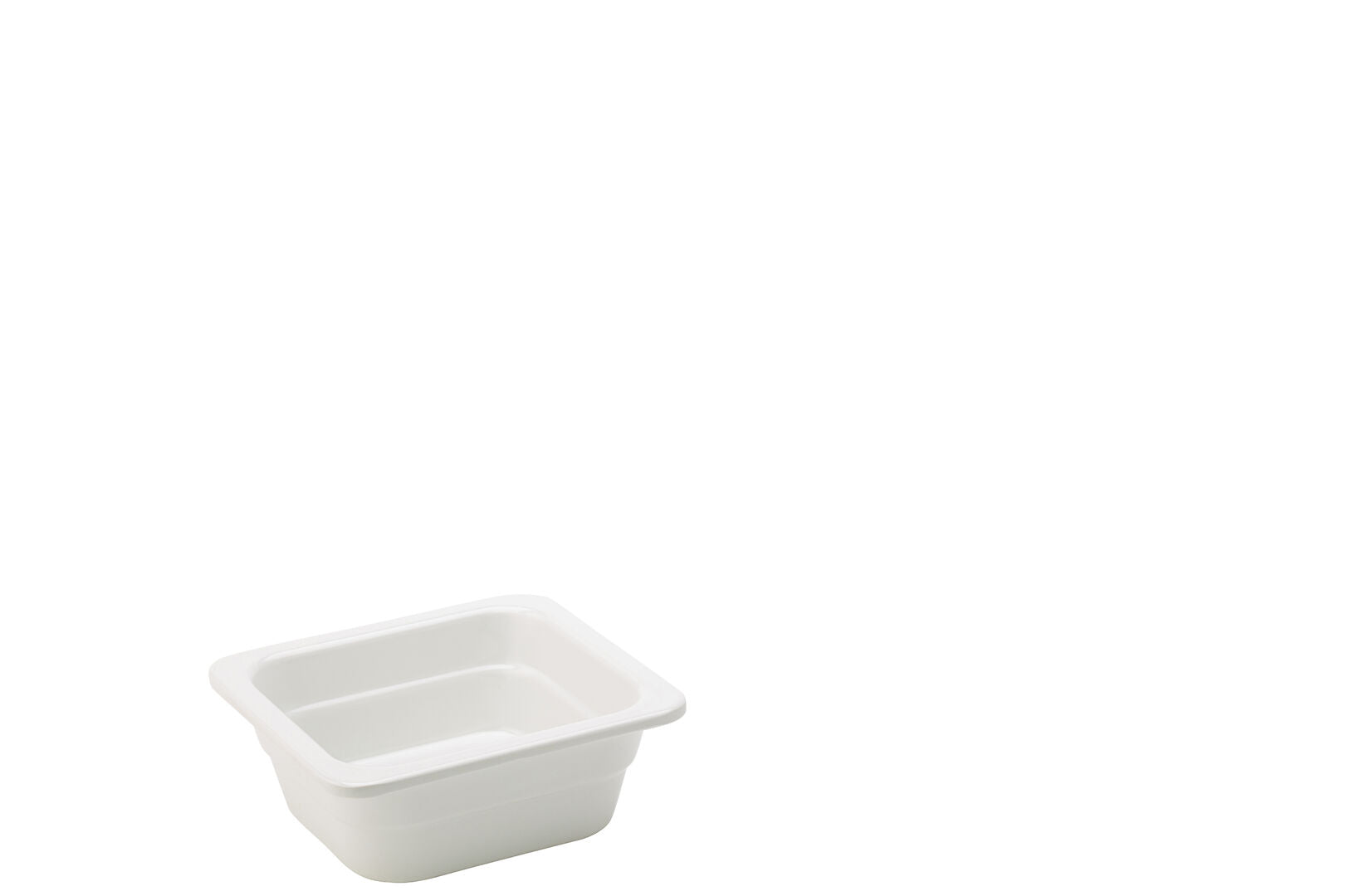 Melamine White GN 1/6 - 2.5" (6.5cm) Deep