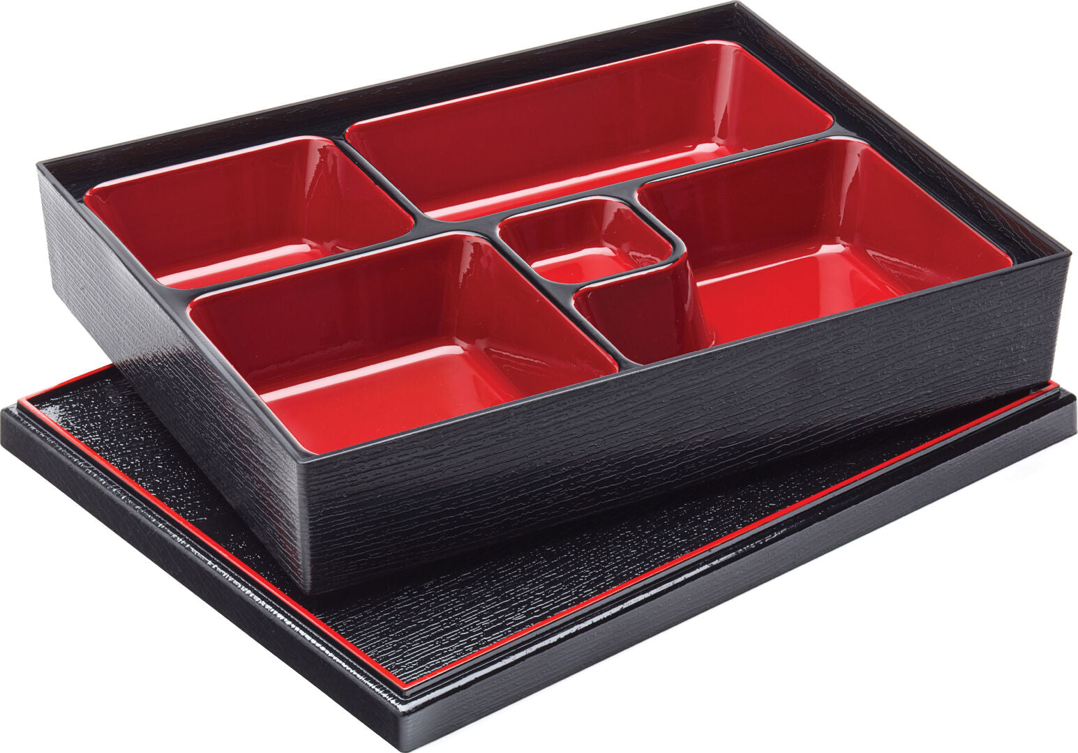 Bento Box 10.5 x 8.25" (27 x 21cm) 5 Compartment