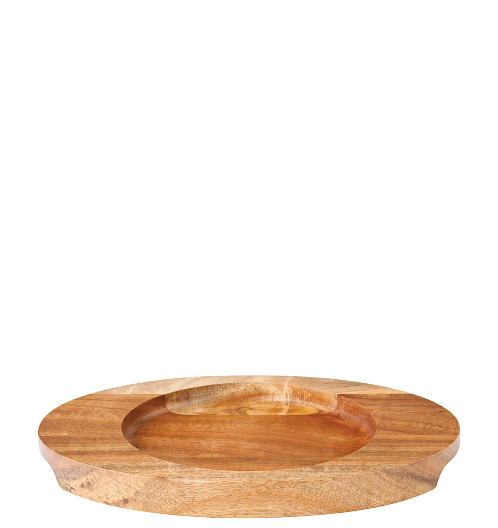 Oval Wood Board 8.5 x 6.25" (22 x 16cm)
