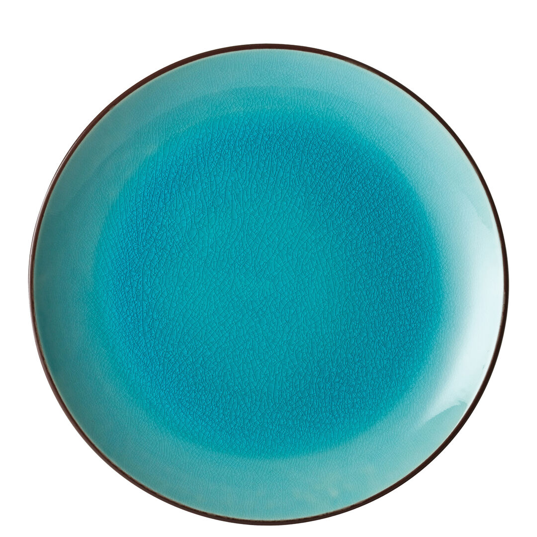 Soho Aqua Coupe Plate 12" (30cm)