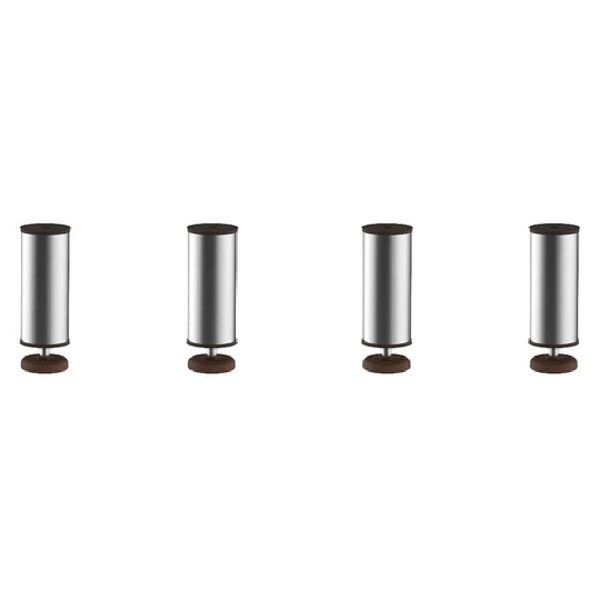 Modular Stainless Steel Bottom Leg 4 Piece Set