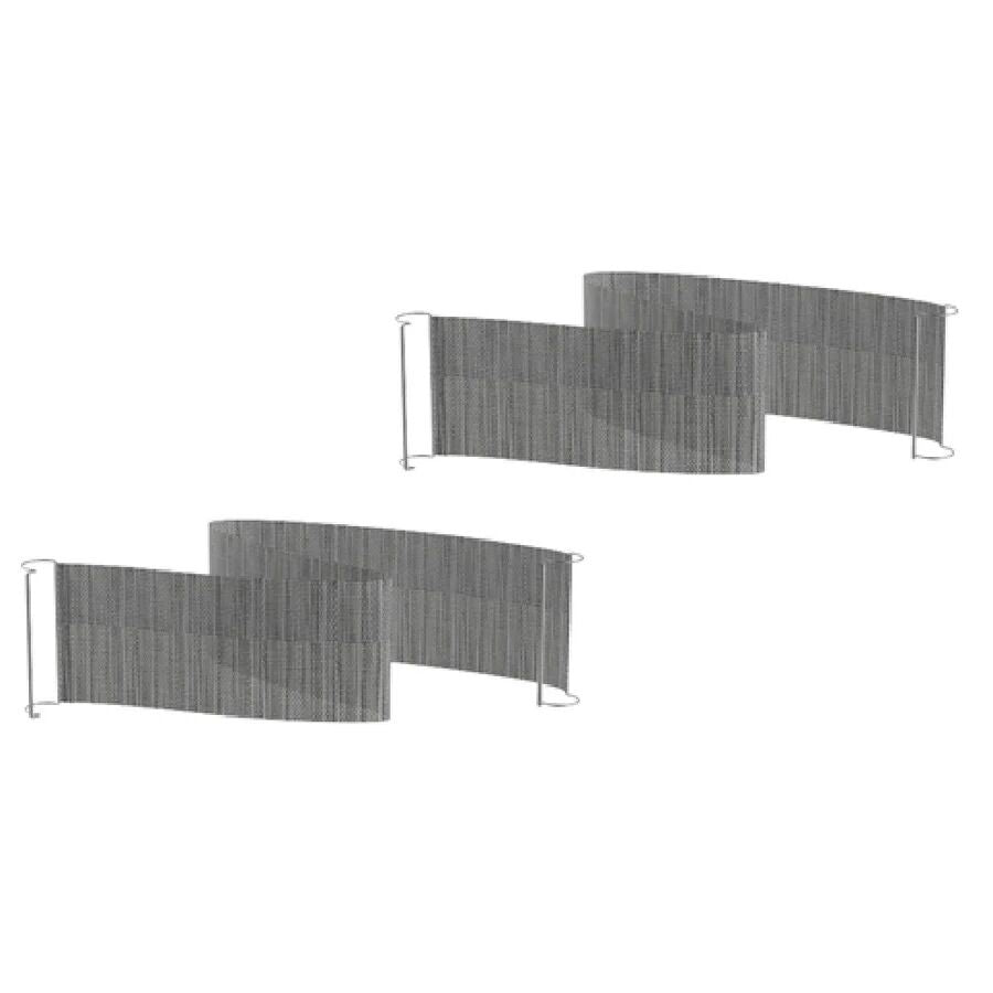 Modular Silver Grey Quick Cover For Large Classic 2 Piece Set