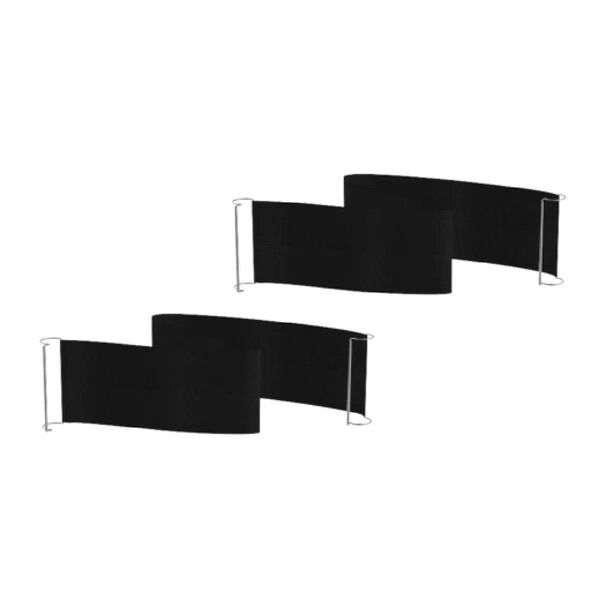 Modular Charcoal Black Slate Quick Cover For Large Classic 2 Piece Set