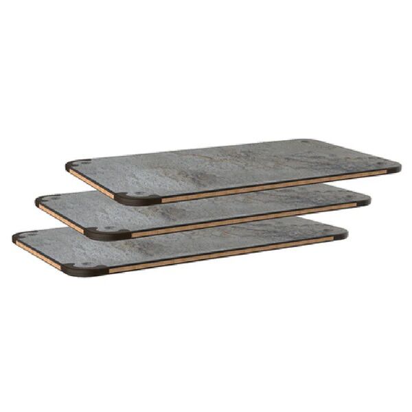 Roll'n Grey Slate Set of 3 BHP Panels For Service Cart