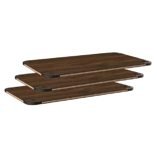 Roll'n Mango Wood Set of 3 BHP Panels For Service Cart