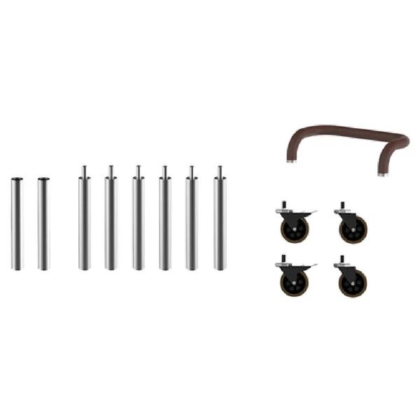 Roll'n Stainless Steel Set Of Segments For Service Cart