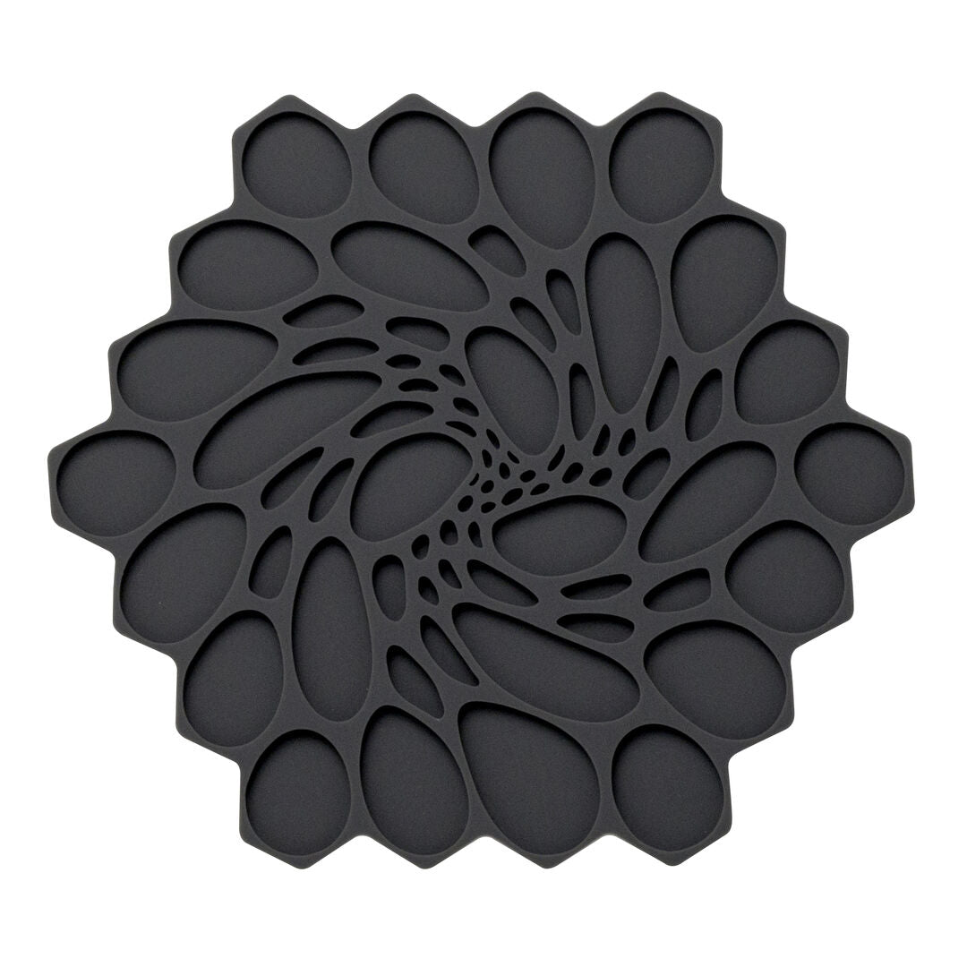 Modern Twist Hive Graphite Trivet 17.8cm (7")