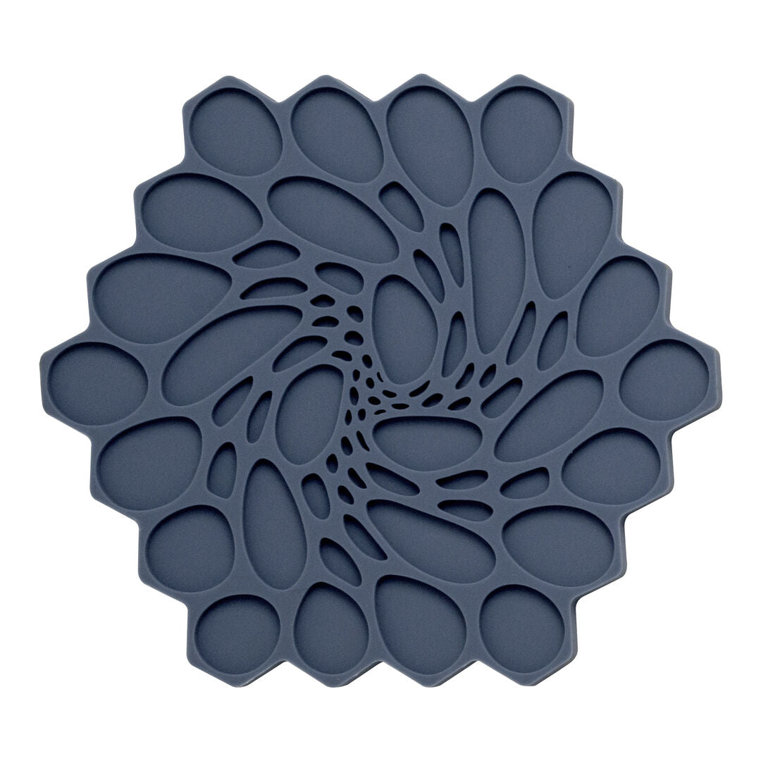 Modern Twist Hive Midnight Trivet 17.8cm (7")