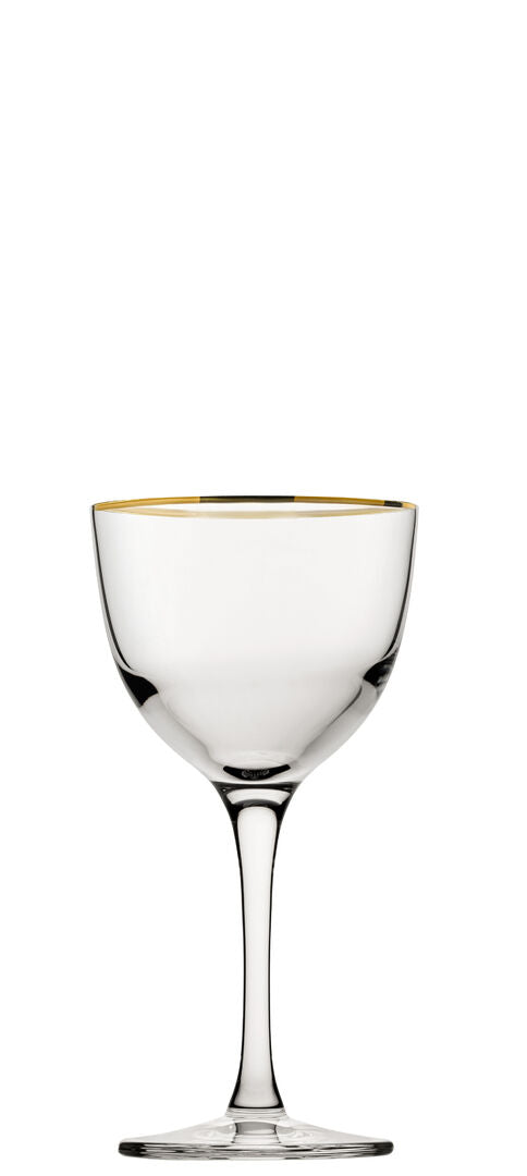 Refine Nick & Nora Gold Rim 6oz (17cl) *Handwash