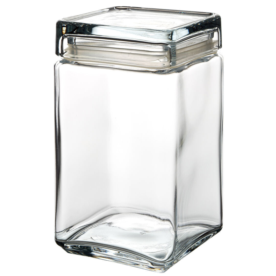 Square Biscotti Jar 1.5L
