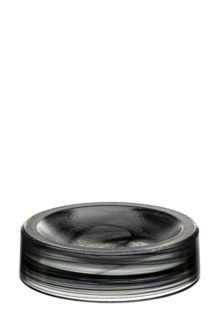 Hollow Black Bowl 6" (15cm) x 1.5" (4cm)