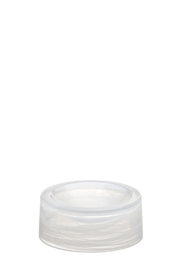 Hollow White Sauce Bowl 4" (10cm) x 1.5" (4cm)