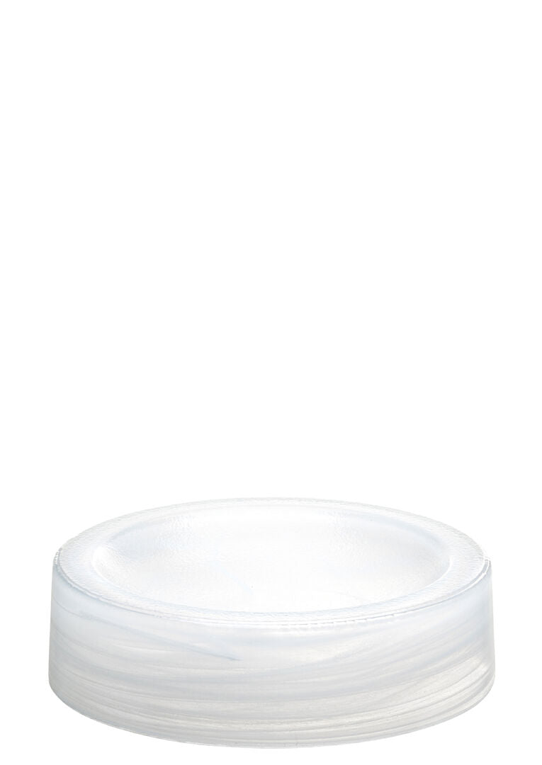 Hollow White Bowl 6" (15cm) x 1.5" (4cm)