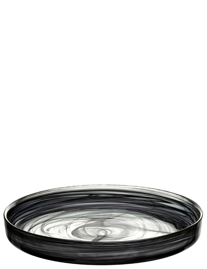 Asos Black Plate 8.25" (21cm) x 1" (2.5cm)